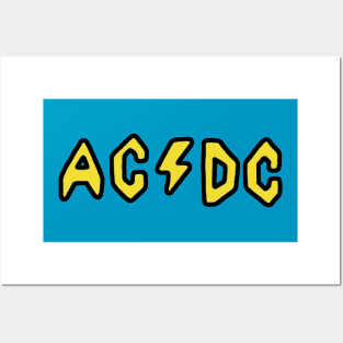 AC DC Beavis Butthead Posters and Art